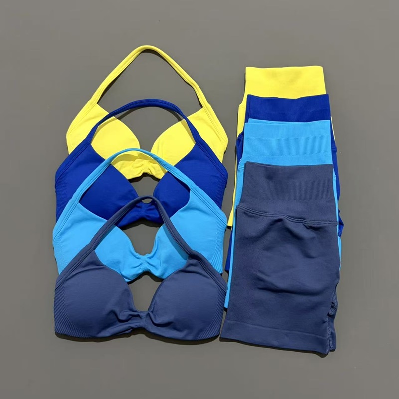 Pilates Yoga Wear - 2 Pieces HISTELLO Sports Set Seamless