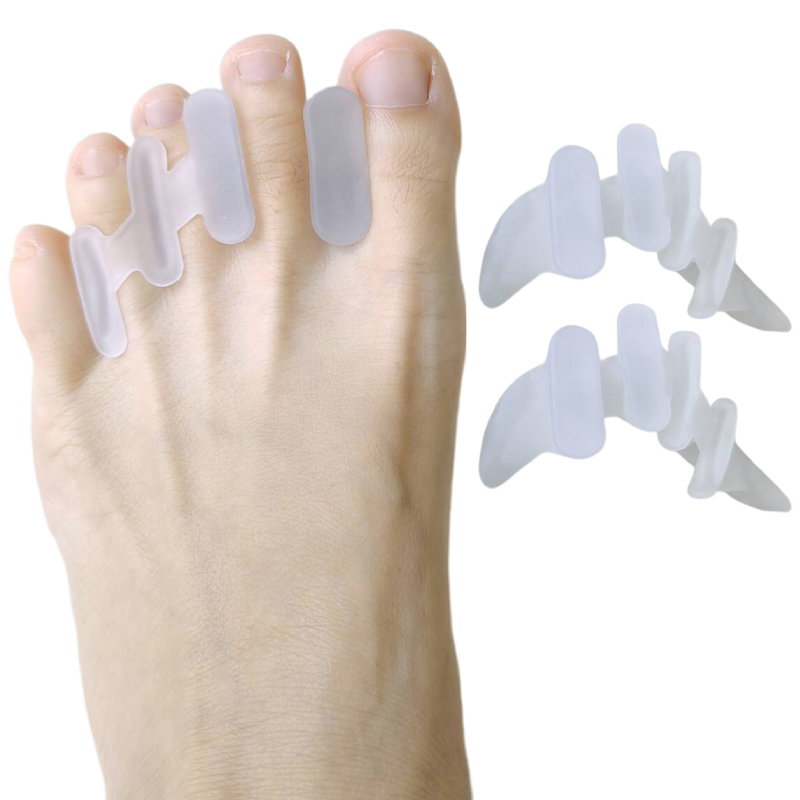 Toe Separator Silicon - 1 Pair Protective Toe Separator Suitable