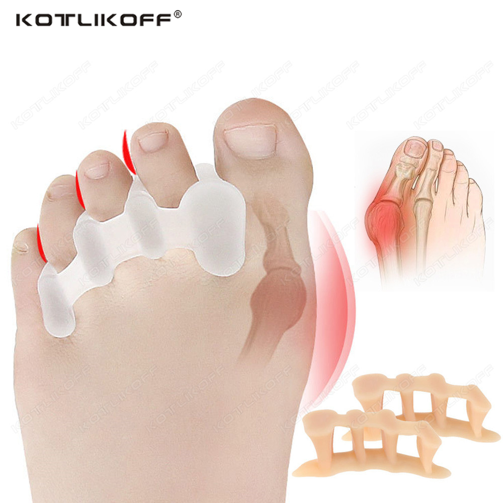 Toe Separator Silicon - Toe Protective Toes Separator Silicone Bunion
