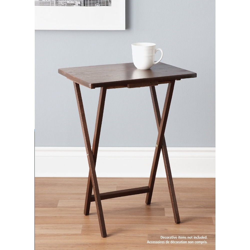 Rubberwood Folding TV Tray Tab - đánh giá và giá Inversion Table Fold