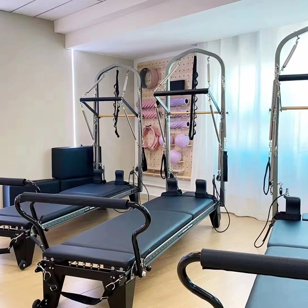 -Aluminum Half Trapeze Studio  - đánh giá và giá Pilates Reformer Spring