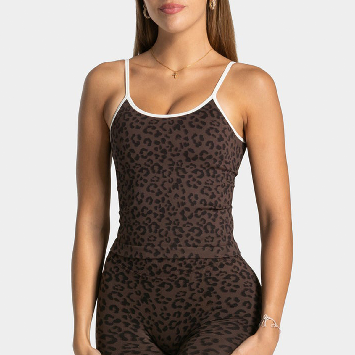 Sexy Leopard Print Yoga Tank T - đánh giá và giá Pilates Yoga Wear