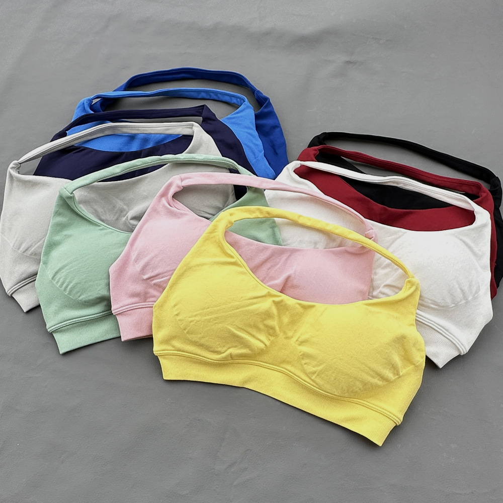 Sports Bra Women Seamless Halt - đánh giá và giá Pilates Yoga Wear