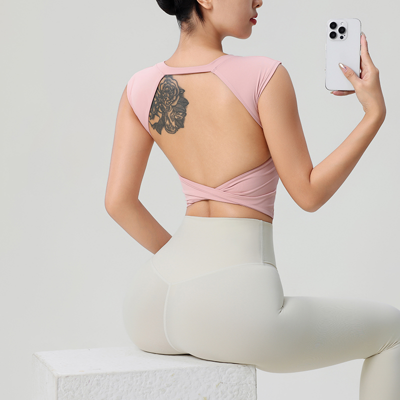Women's Backless Fitness Cloth - đánh giá và giá Pilates Yoga Wear