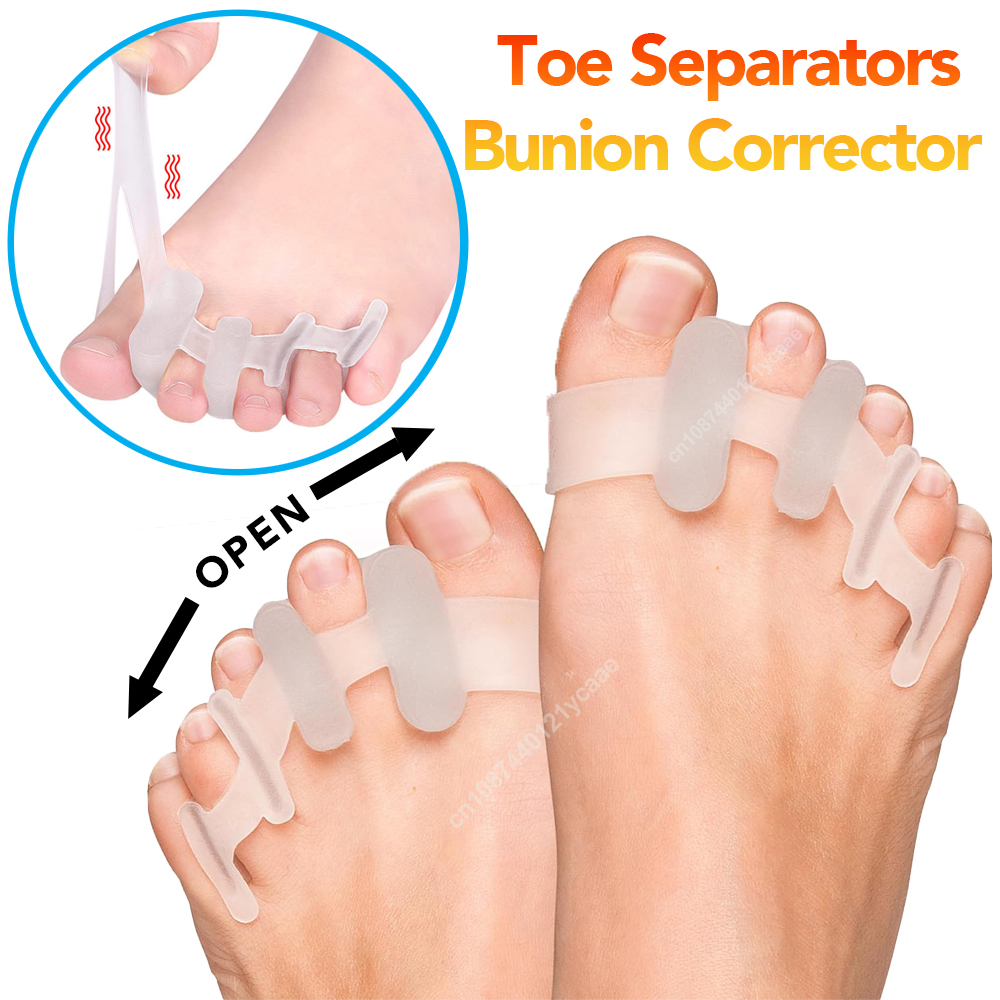1 Pair Silicone Toe Separator  - đánh giá và giá Toe Separator Silicon