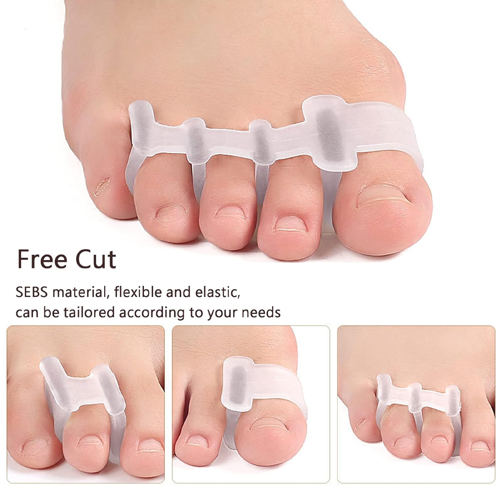 1 Pair Silicone Toe Separator  - đánh giá và giá Toe Separator Silicon