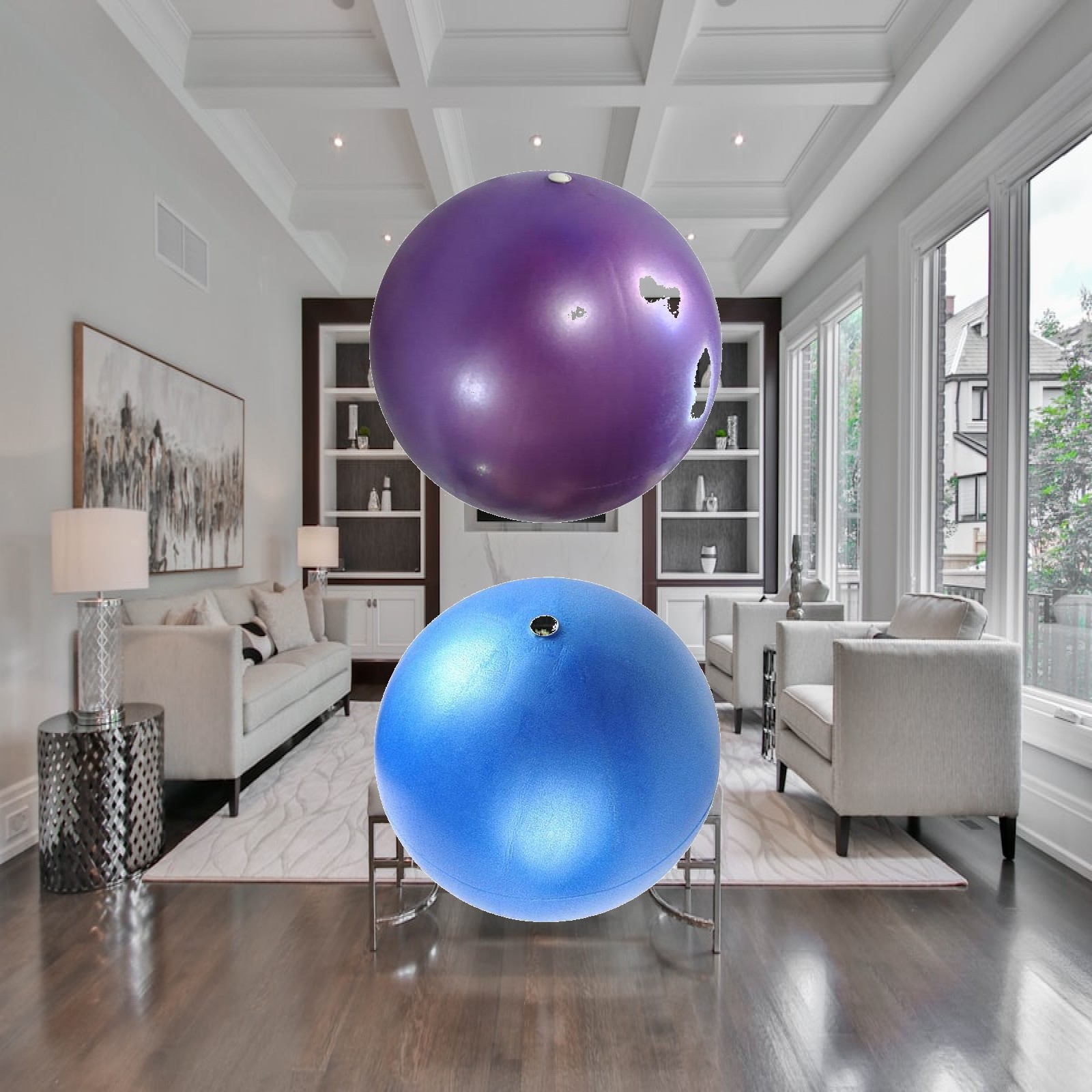 Fitness Yoga Ball 25cm Mini Pi - đánh giá và giá Pilates Yoga Or Gym