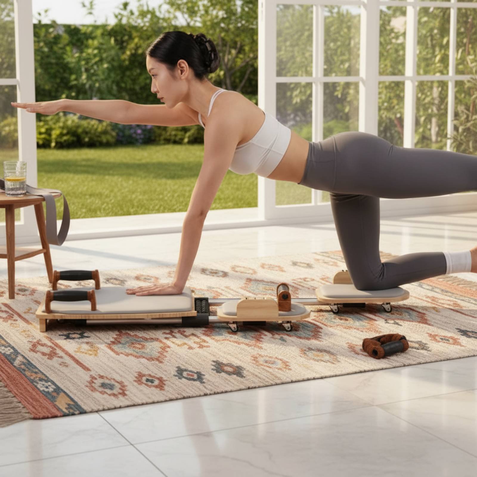 Home Pilates Reformer 6 Spring - đánh giá và giá Pilates Reformer Spring