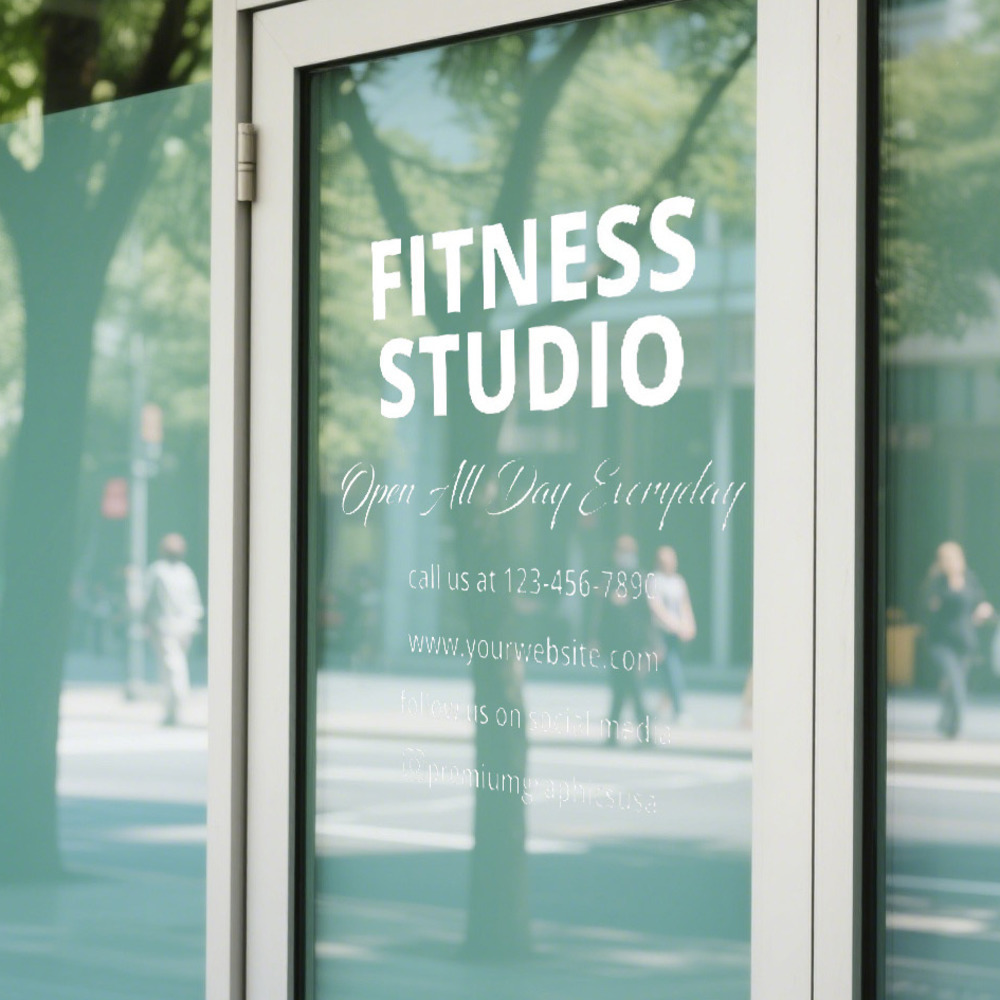 Customizable Studio Window Dec - đánh giá và giá Pilates Yoga Or Gym