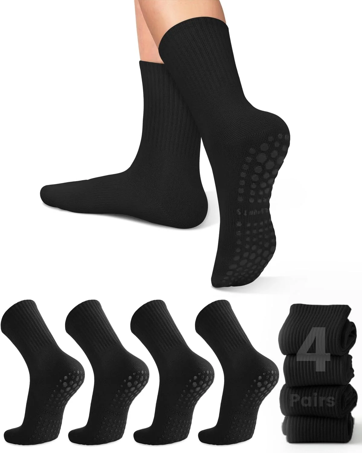 4 pairs of women's yoga socks, - đánh giá và giá Pilates & Yoga Vertebrasana