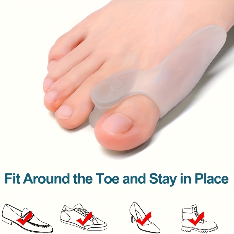 1 pair of silicone toe covers, - đánh giá và giá Toe Separator Silicon