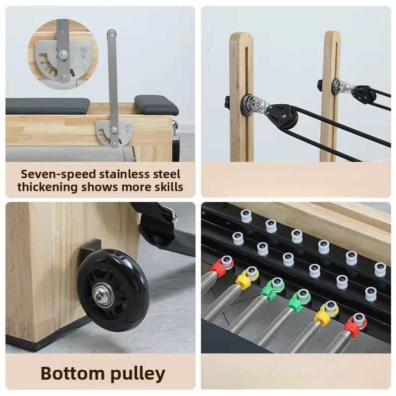High-quality Maple Pilates Ref - đánh giá và giá Pilates Reformer Spring
