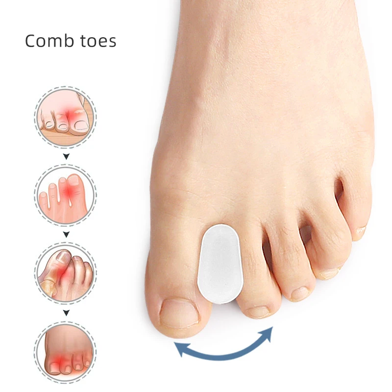 1/2/3/4Pairs I-shaped Toe Spli - đánh giá và giá Toe Separator Silicon