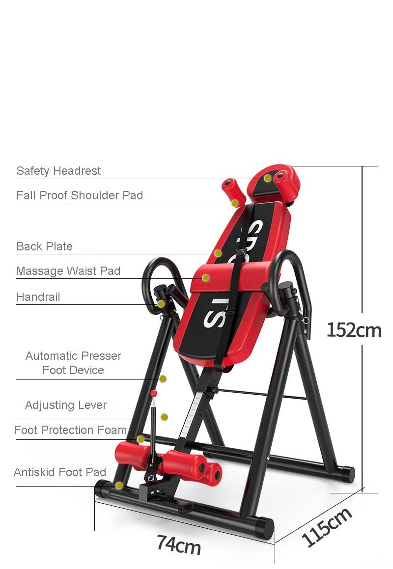 Hot Sale Folding Gym Equipment - đánh giá và giá Inversion Table Fold
