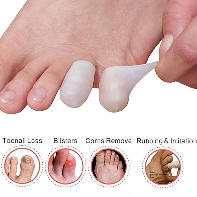 NEW 2Pcs Silicone Gel Little T - đánh giá và giá Toe Separator Silicon