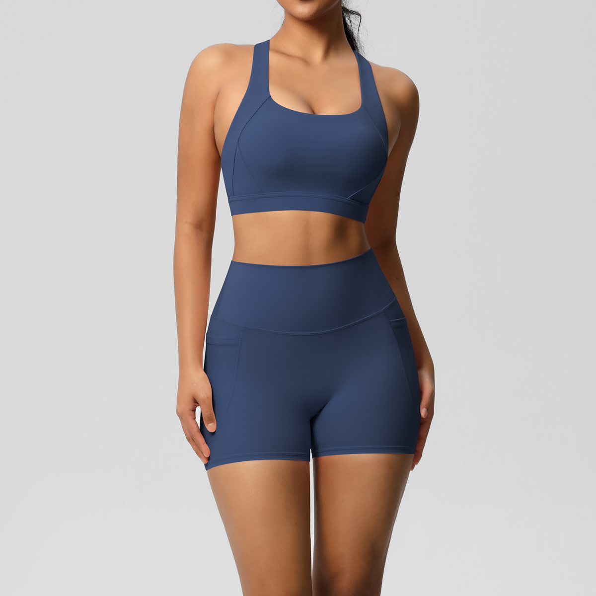 2PCS Sportswear With Pocketed  - đánh giá và giá Pilates Yoga Wear
