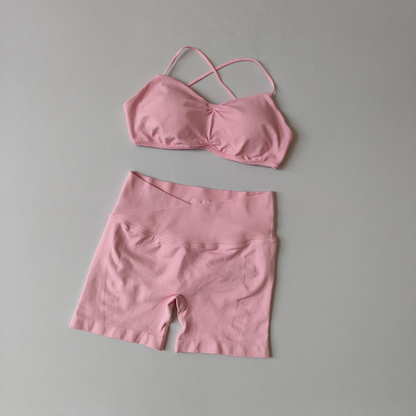 Summer Seamless Sports Set for - đánh giá và giá Pilates Yoga Combo