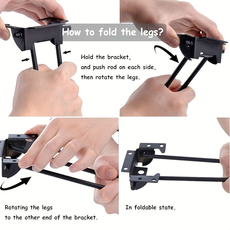 4pcs Foldable Hairpin Legs Met - đánh giá và giá Inversion Table Fold