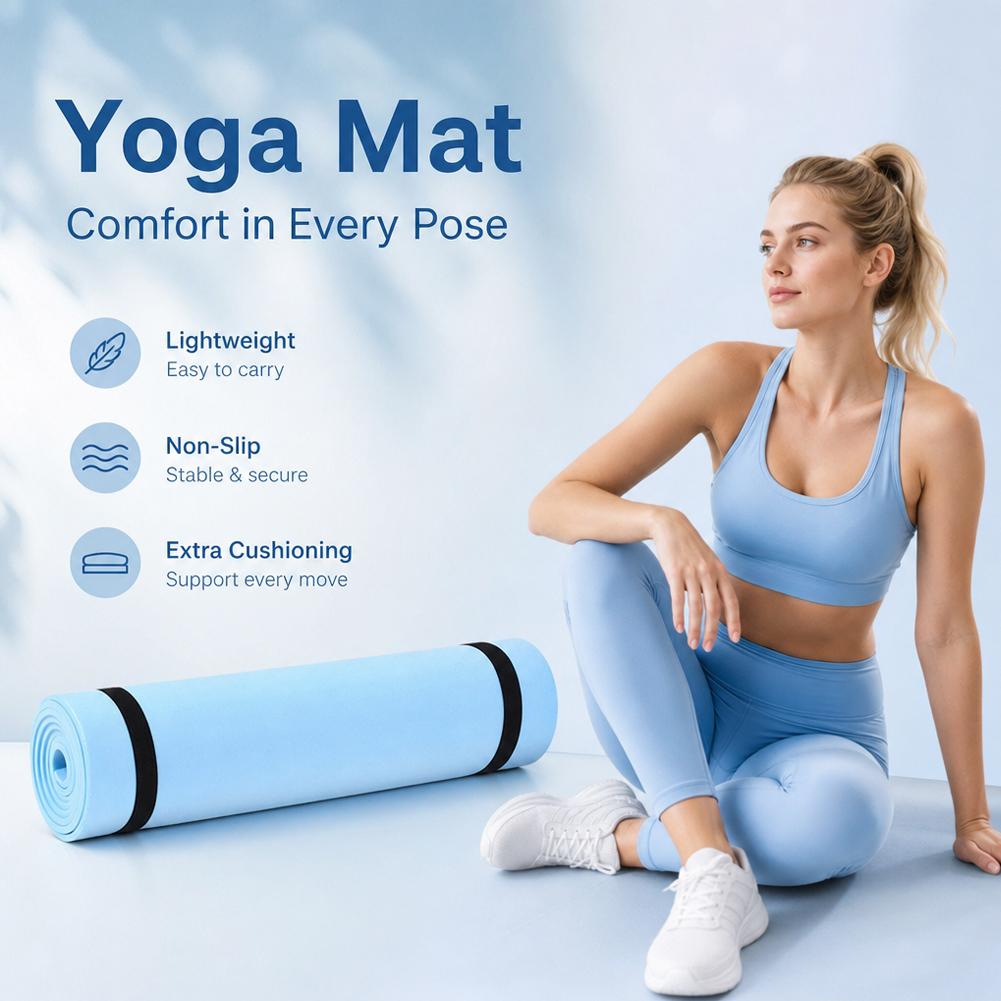 1/2Pcs Thick Yoga Mat Anti-ski - đánh giá và giá Pilates Yoga Shoes