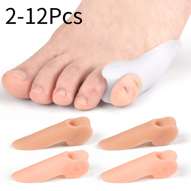 2/4/6/8/10/12Pcs Gel Pinky Bun - đánh giá và giá Toe Separator Silicon