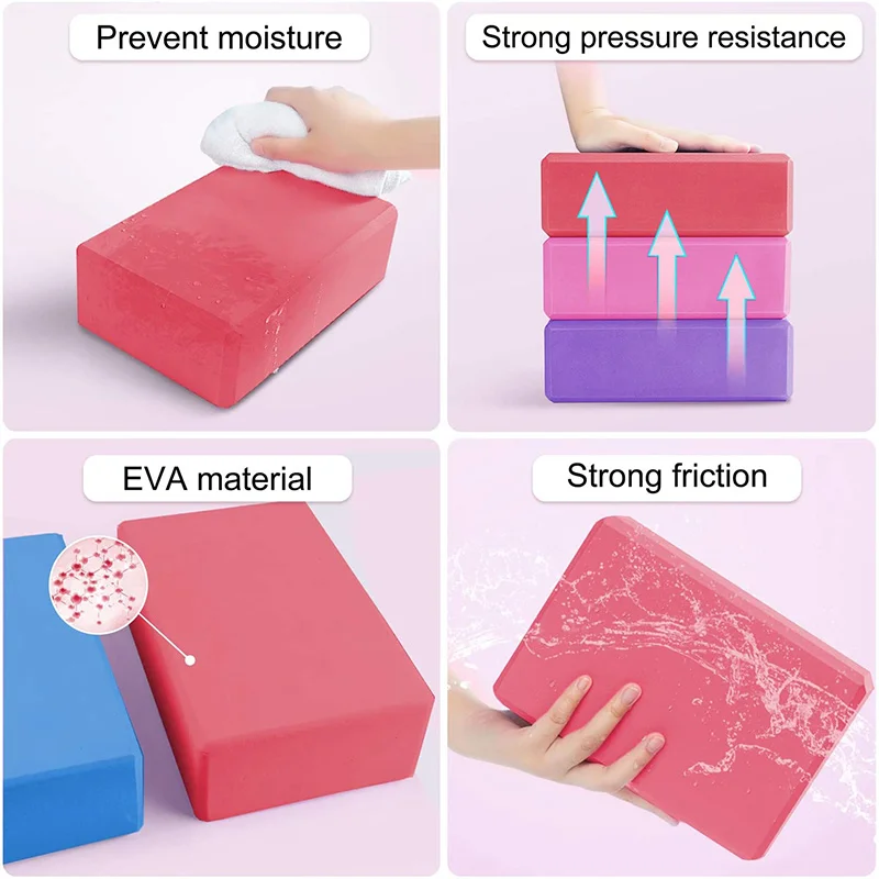 Yoga Building Blocks Cubes Pil - đánh giá và giá Pilates Yoga Shoes